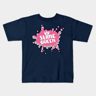 Slime Queen Splatter Kids T-Shirt